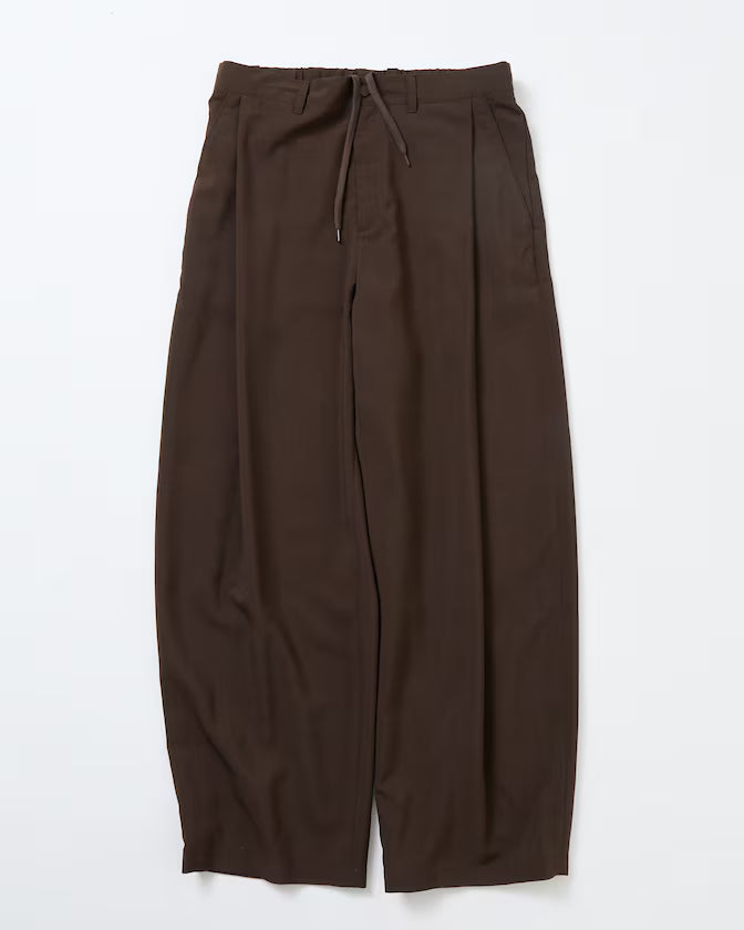 AiRide/Wide Silhouette Pocketable Tuck Slacks Pants/Quick-dry/UV Cut [Limited Edition]