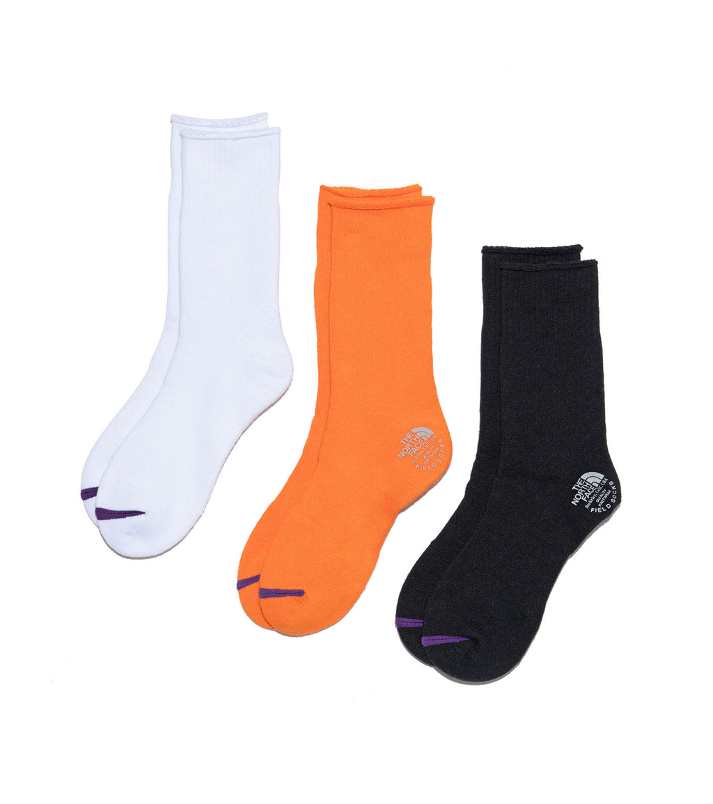 Pack Field Socks 3P - M3(Mix3 (W,OR,K))