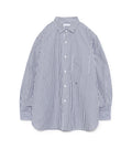 Regular Collar Wind Shirt - WN(White x Navy)