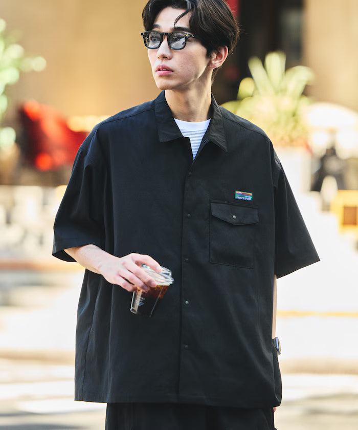 AiRide/Air Ride Relax Fit Short Sleeve Pocket Shirt/Dry Fast/UV Cut 【Limited Release】