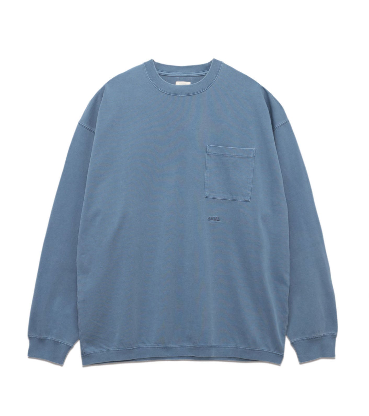 OOAL L/S Pocket Tee - FB(Fade Blue)