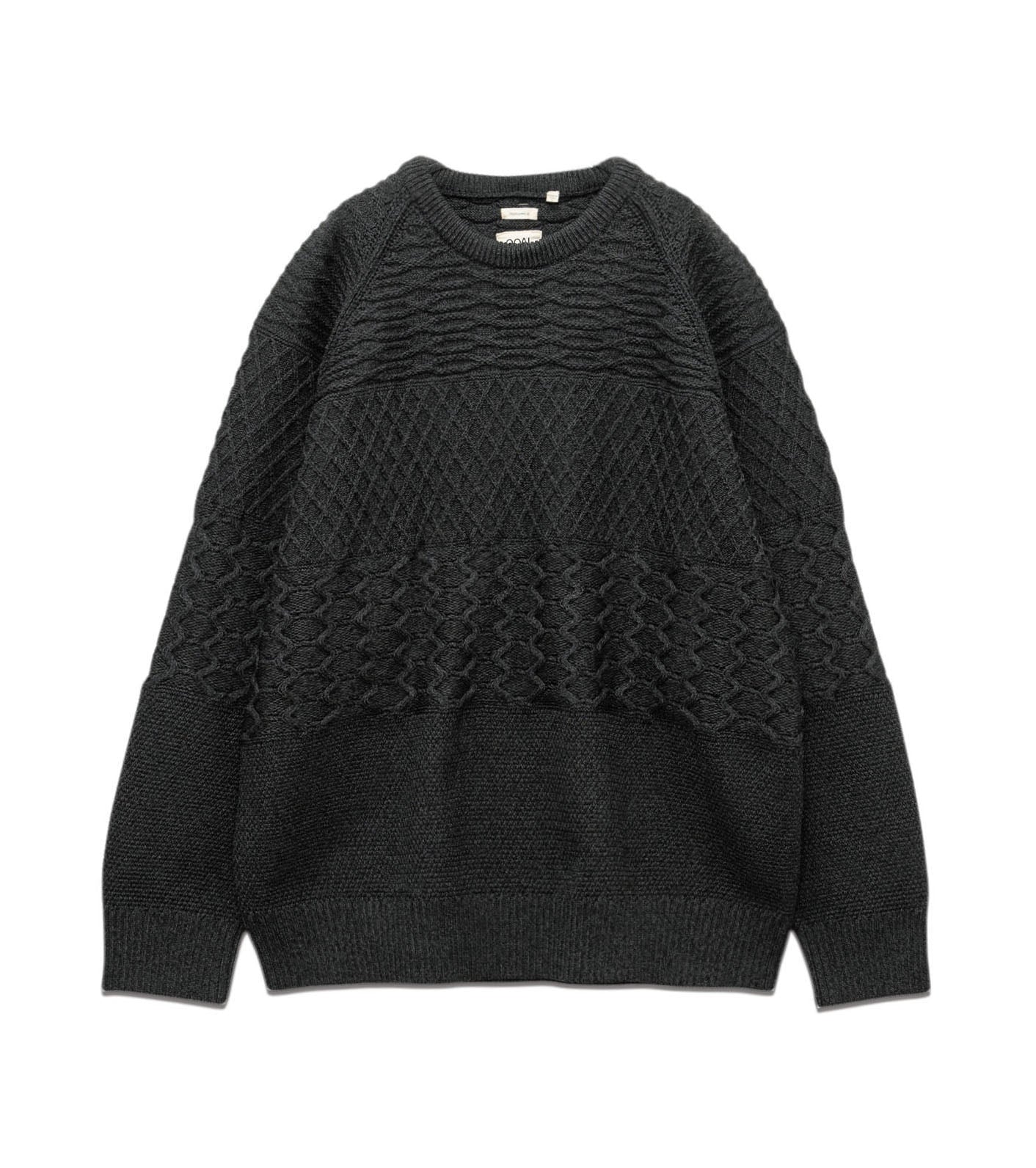 Crew Neck Sweater - K(Black)