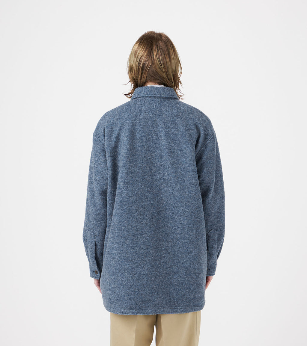 WINDSTOPPER Sliver Knit Shirt Jacket