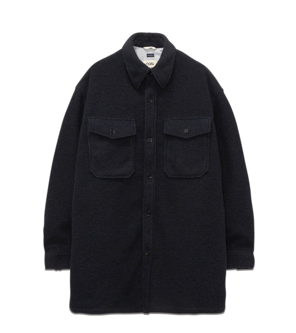 WINDSTOPPER Sliver Knit Shirt Jacket - DN(Dark Navy)