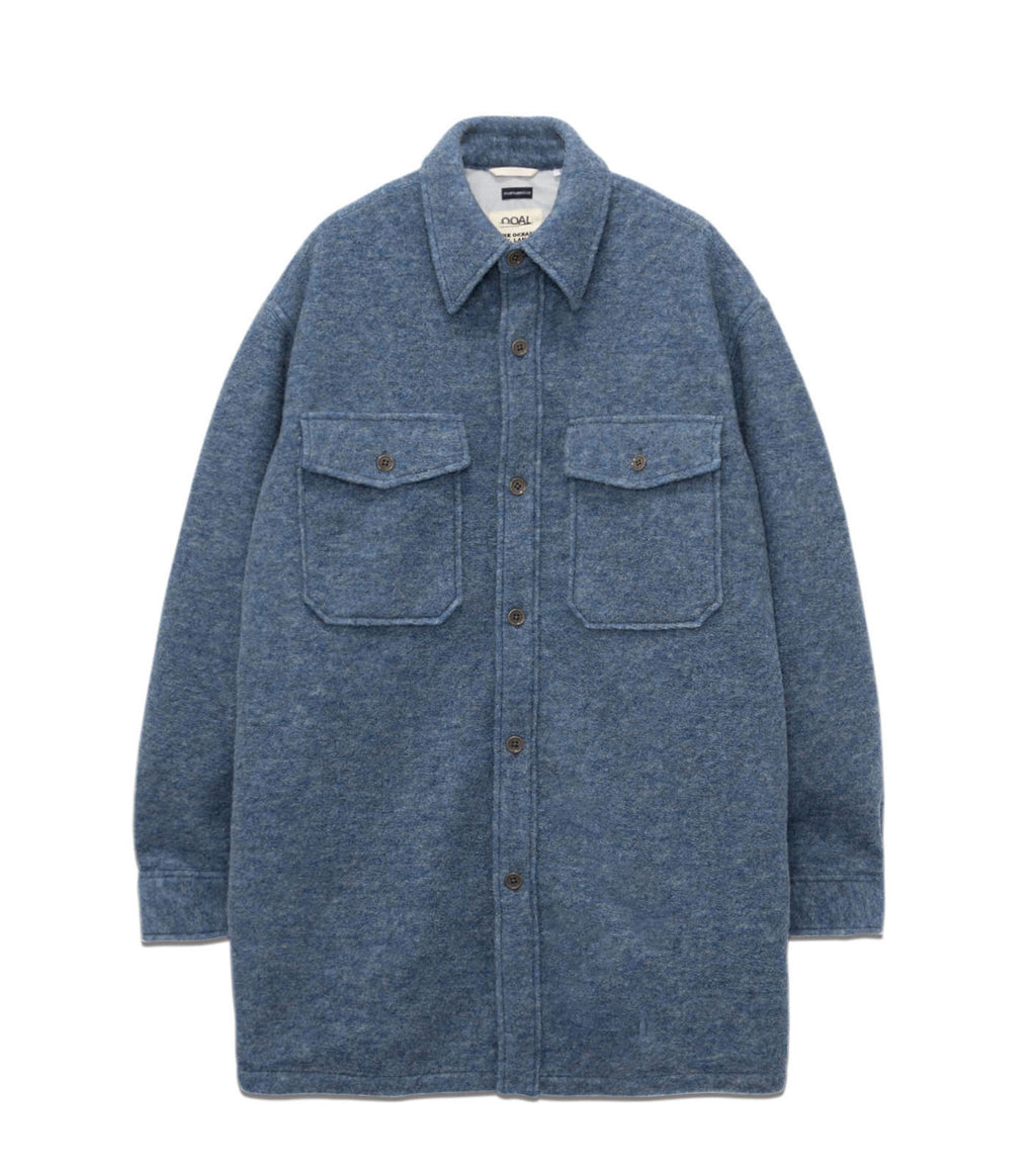 WINDSTOPPER Sliver Knit Shirt Jacket - LB(Light Blue)