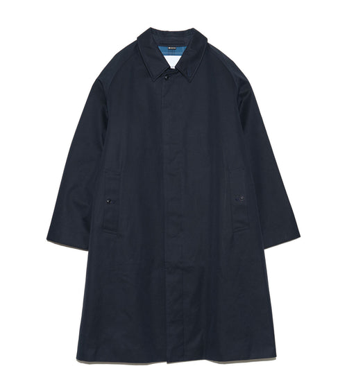 2L Cotton GORE-TEX Balmacaan Coat - N(Navy)