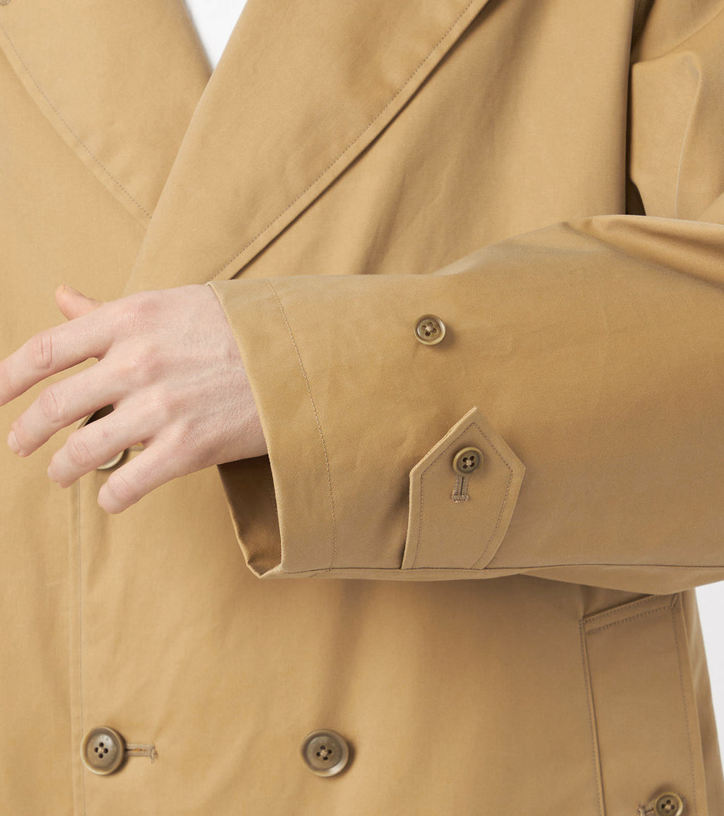 2L Cotton GORE-TEX Double Breasted Coat