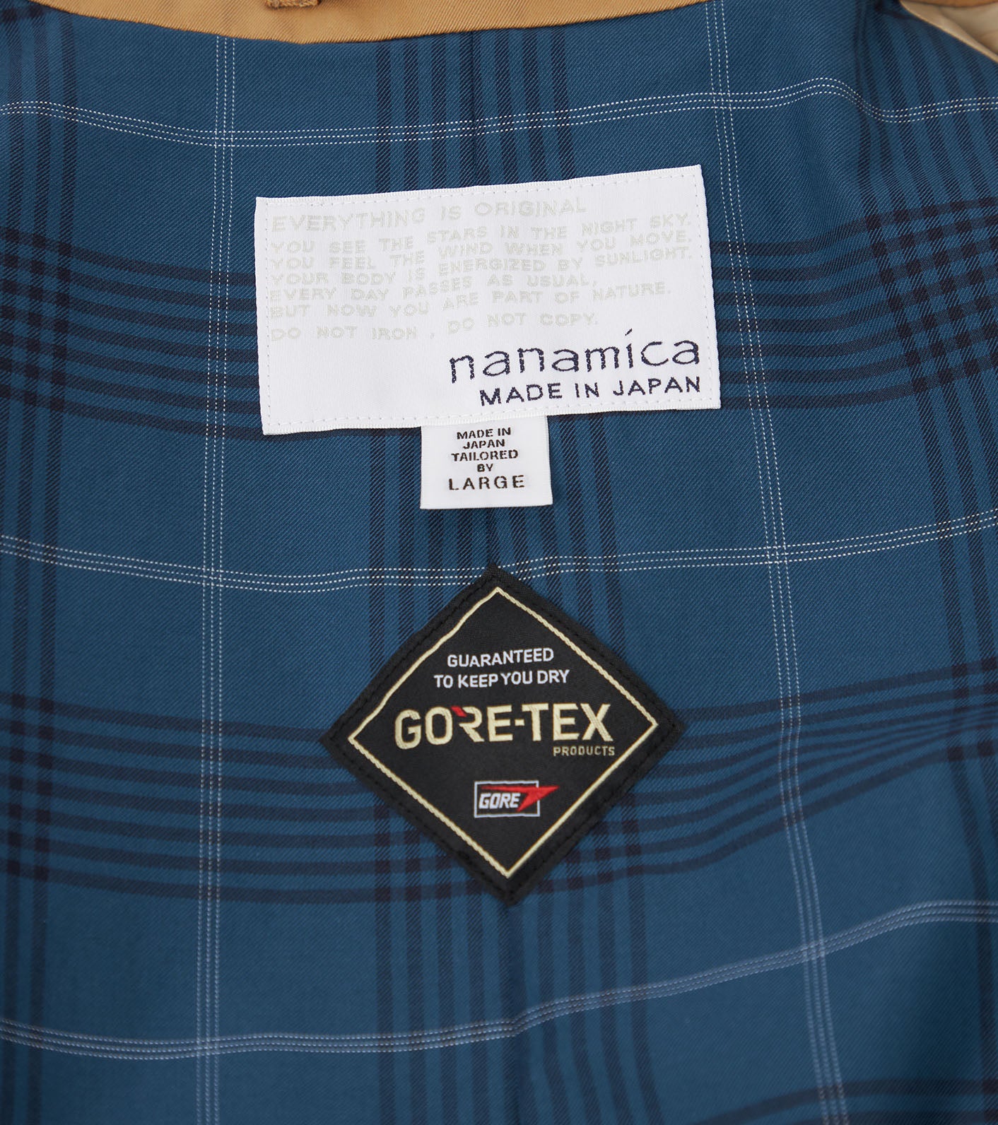 2L Cotton GORE-TEX Double Breasted Coat