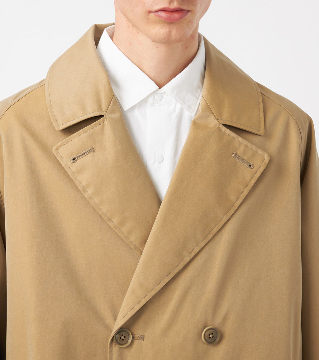 2L Cotton GORE-TEX Double Breasted Coat