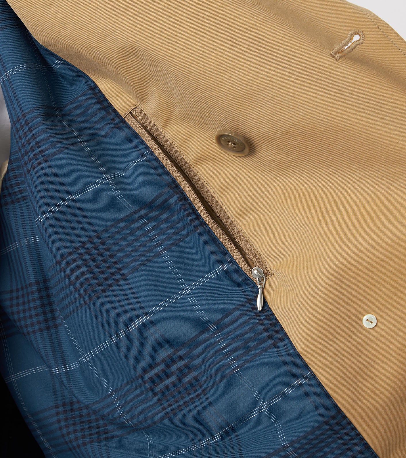 2L Cotton GORE-TEX Double Breasted Coat