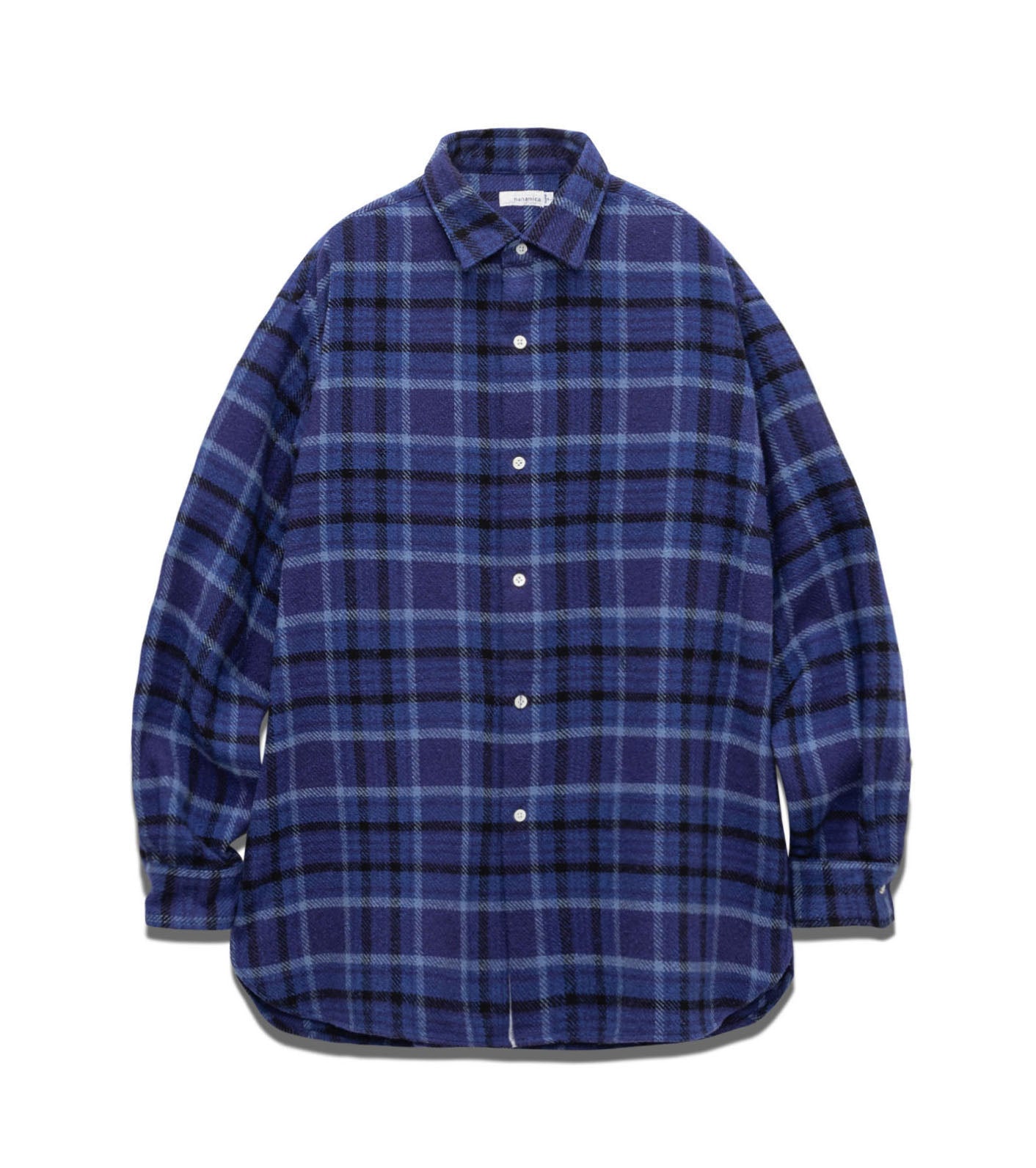 Heavy Flannel Shirt - N(Navy)