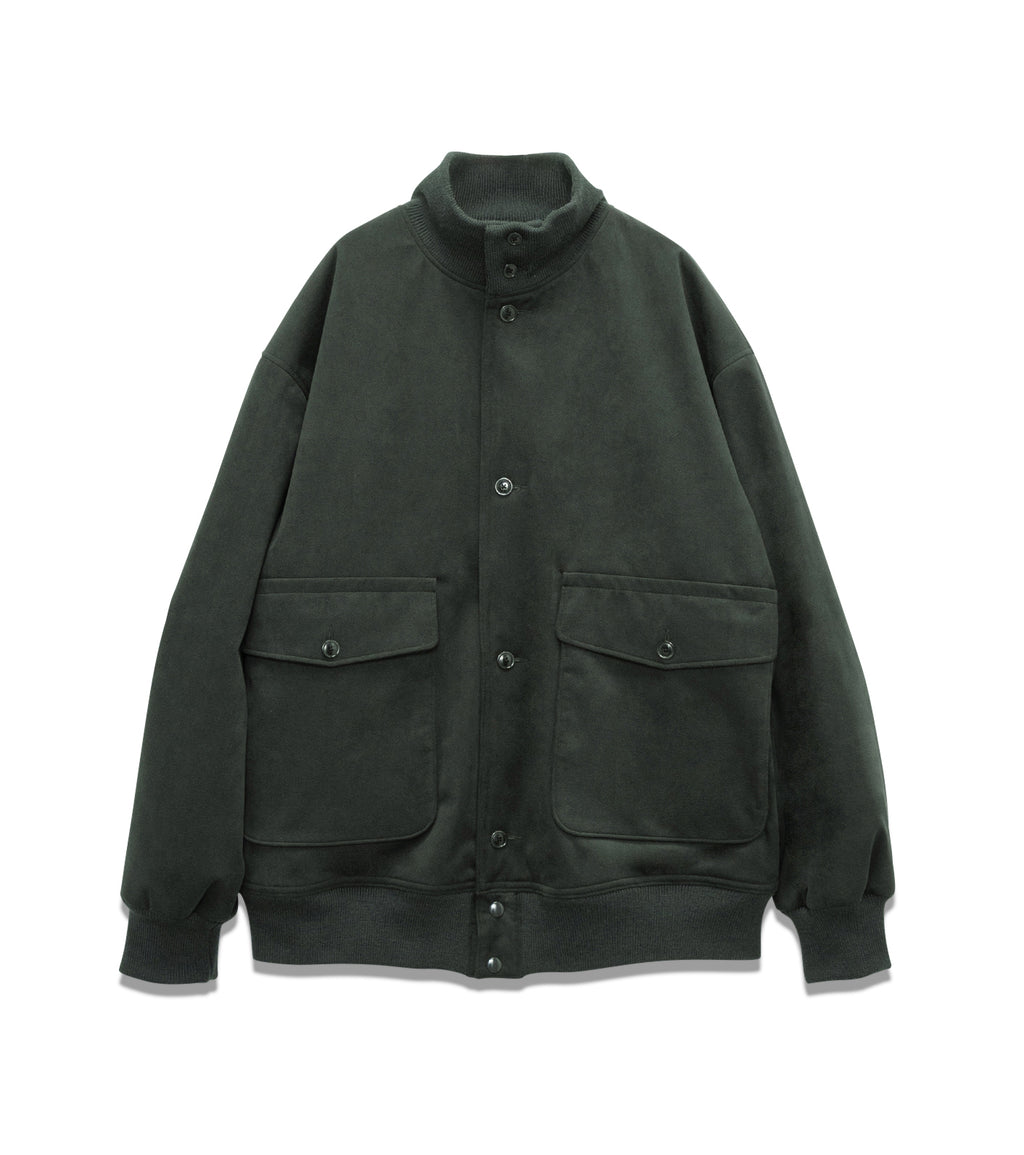 Insulation Crew Jacket - MH(Moss Gray)