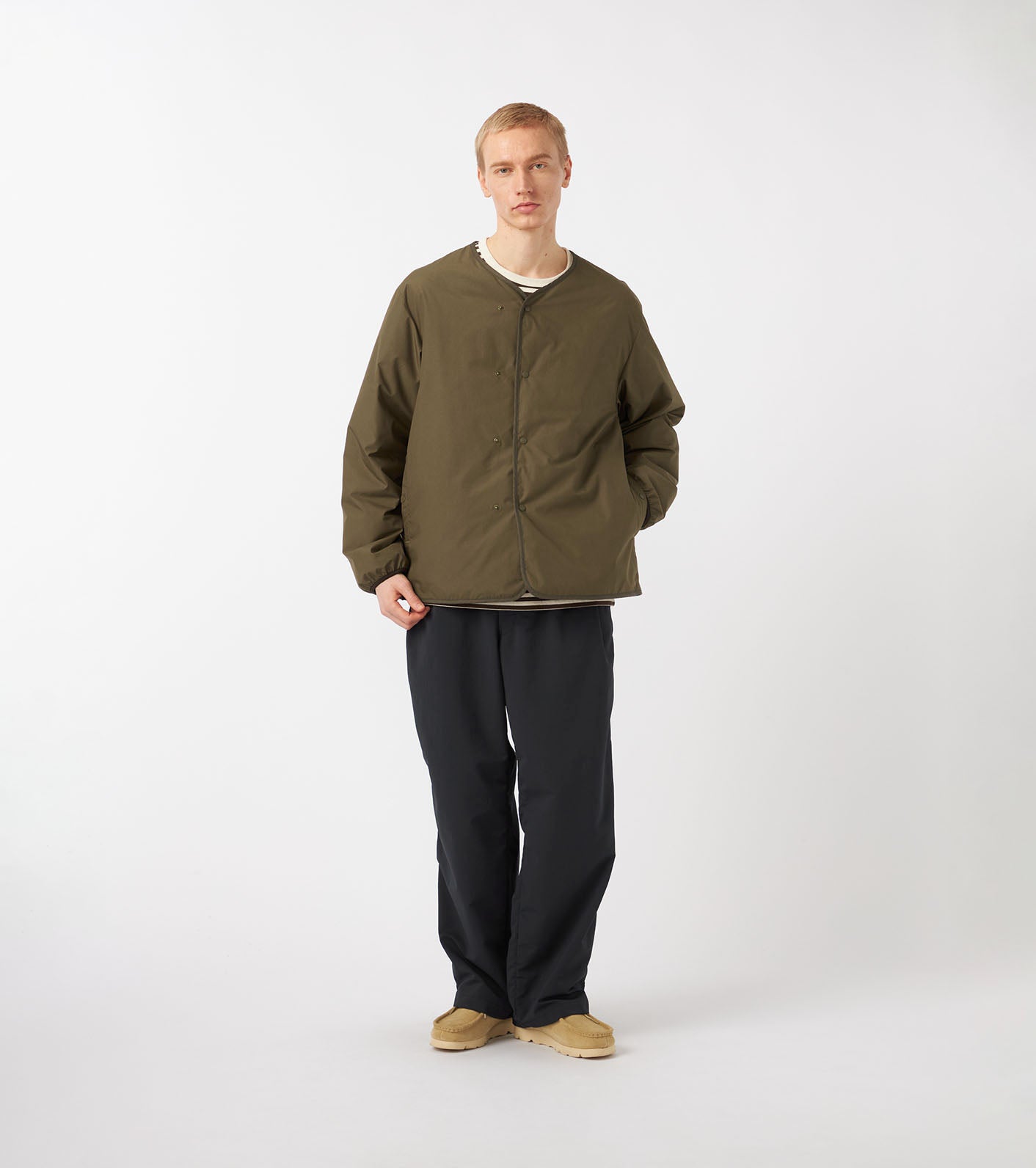 Reversible Down Cardigan