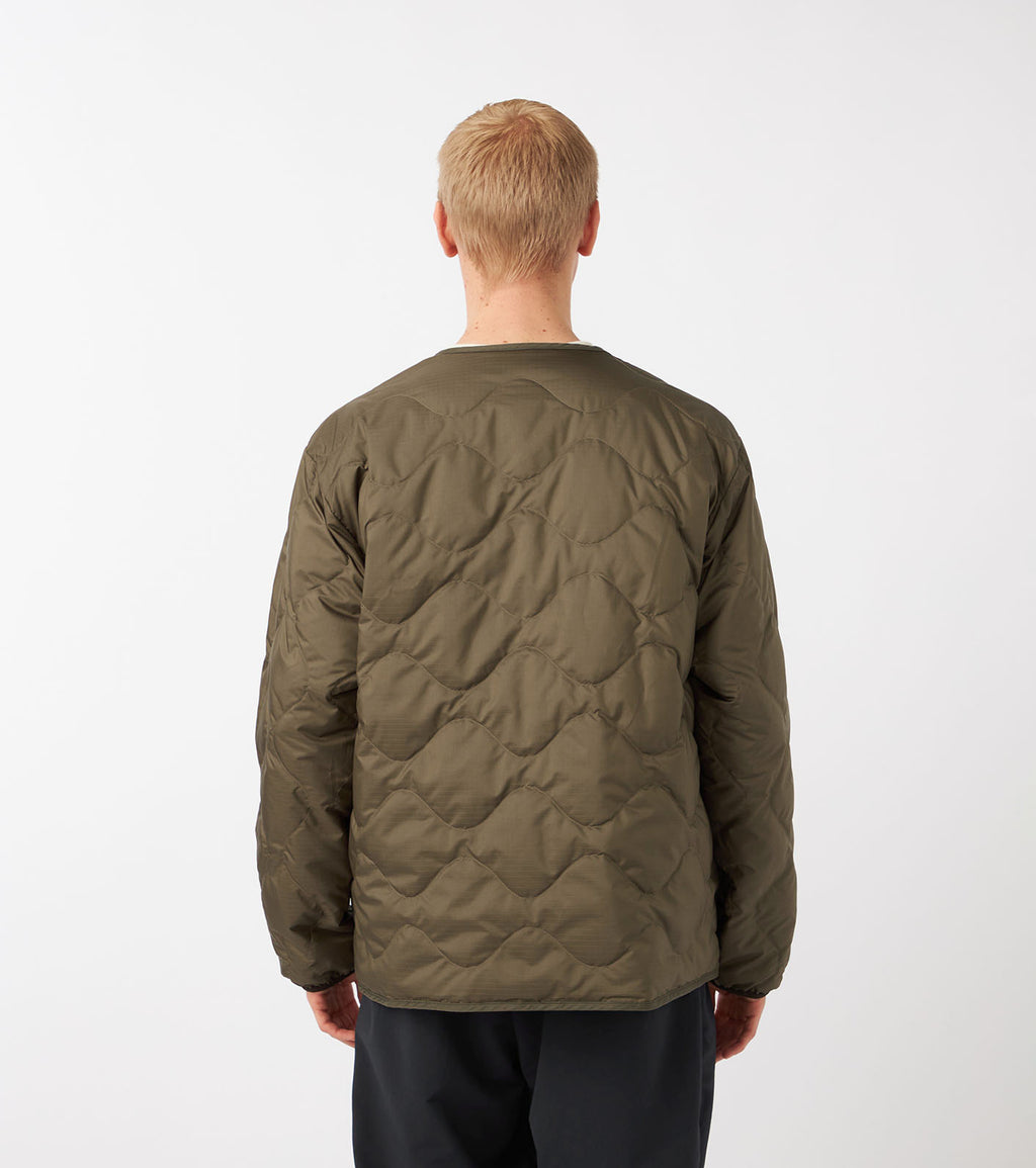 Reversible Down Cardigan