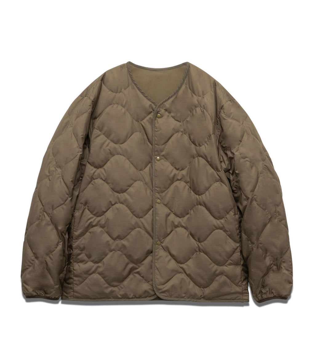 Reversible Down Cardigan