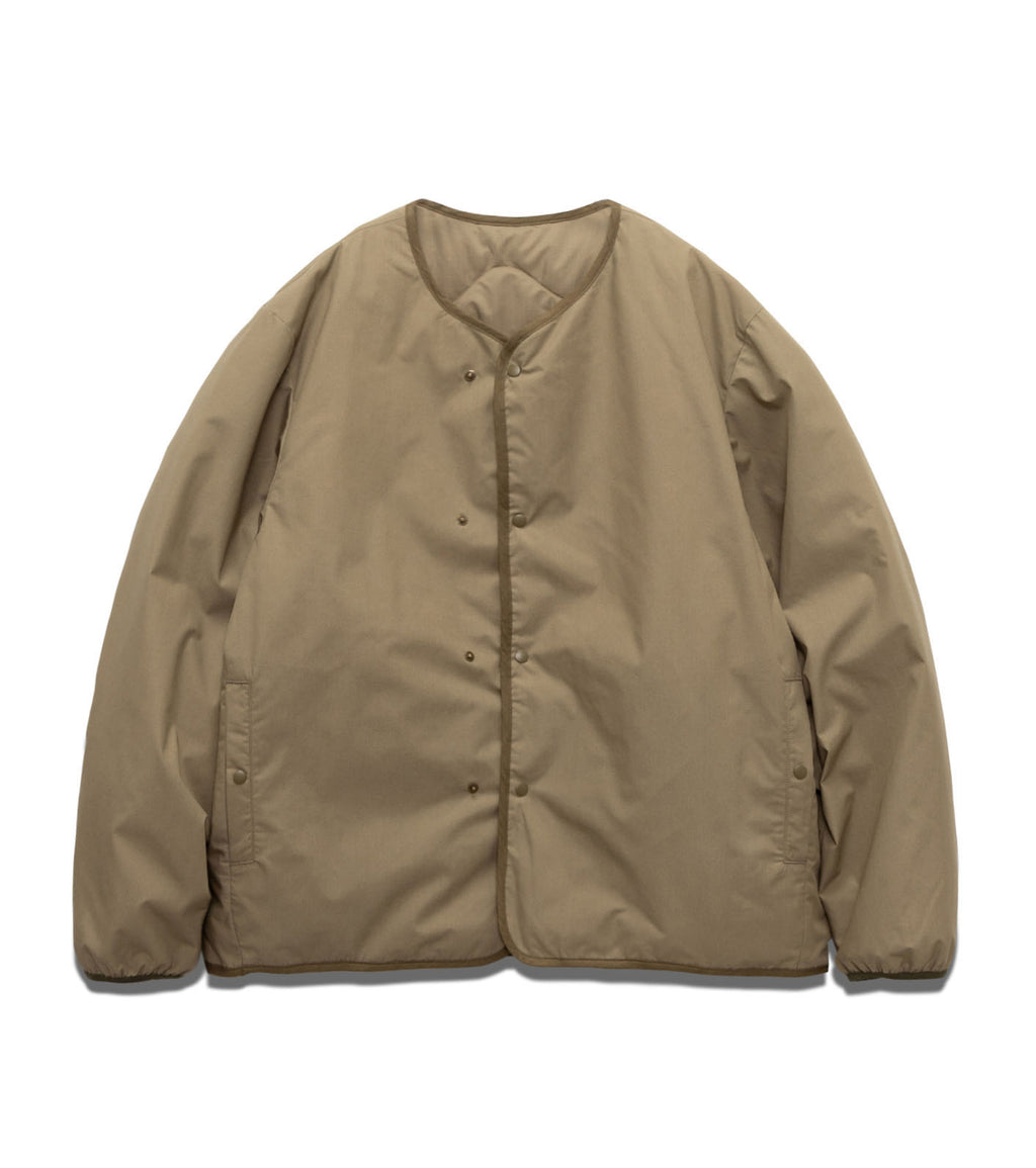 Reversible Down Cardigan - KB(Khaki Beige)