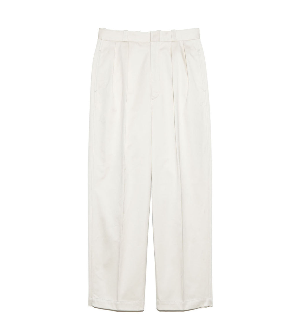 Double Pleated Chino Pants - DS(Dry Sand)