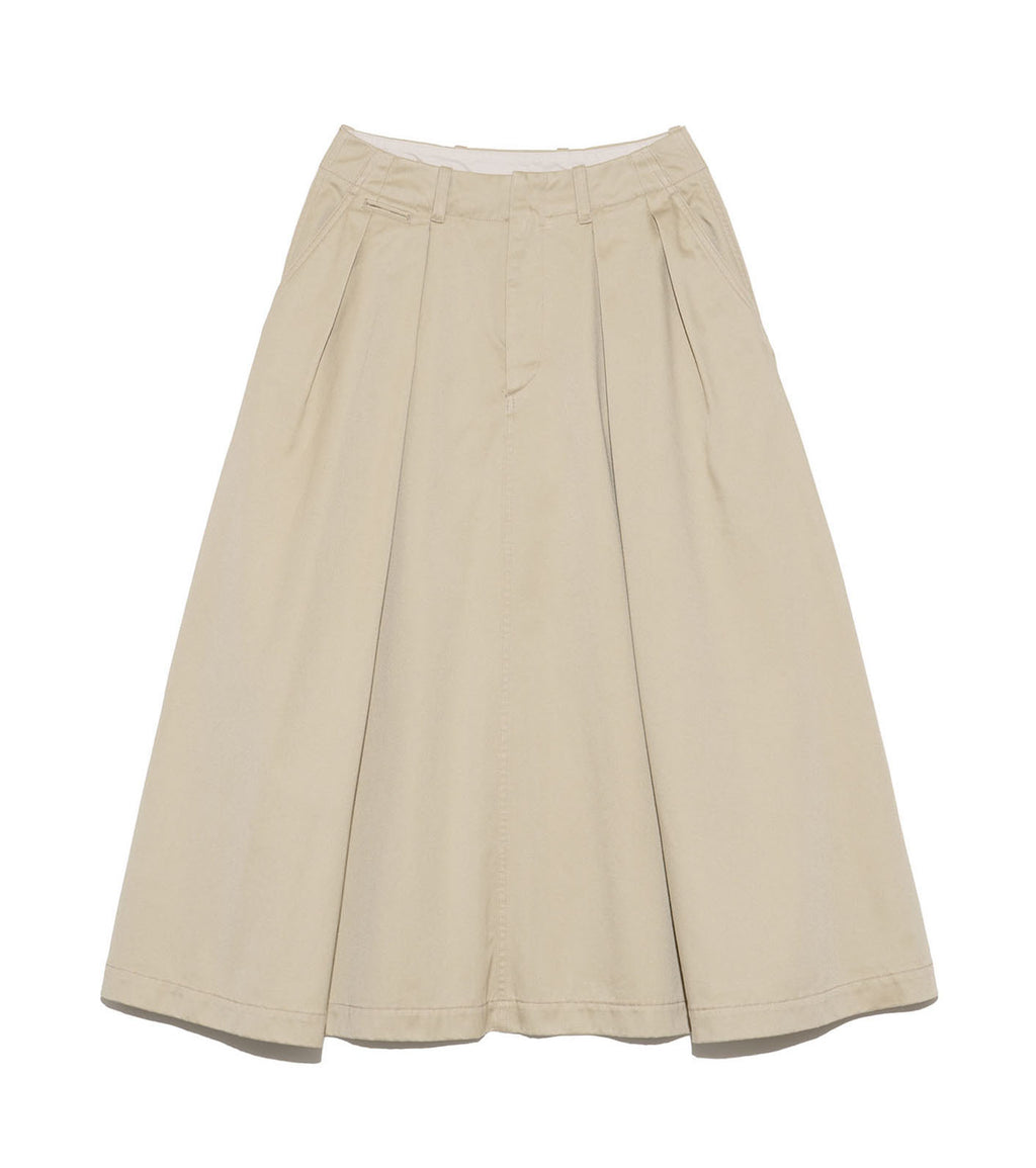 Chino Skirt - KK(Khaki)