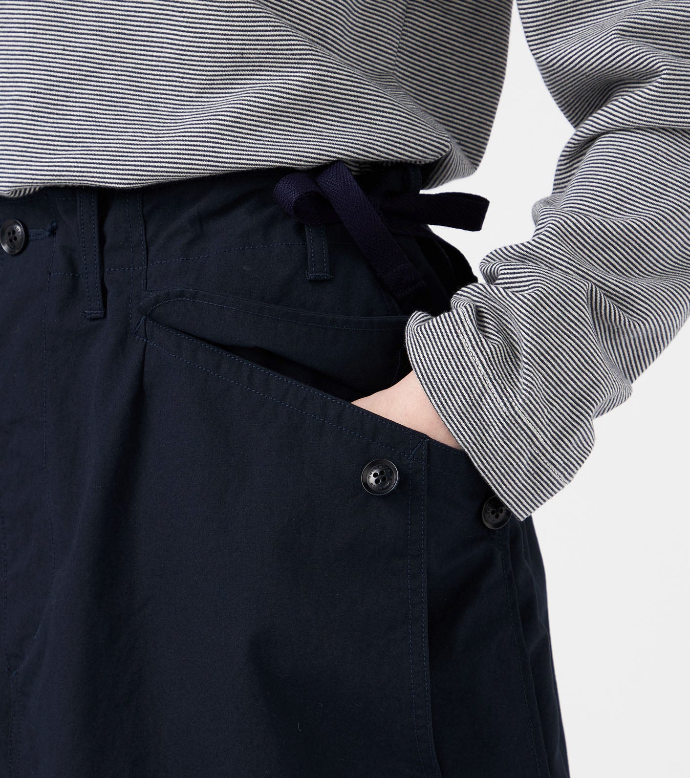 Relaxed Fit Cargo Skirt