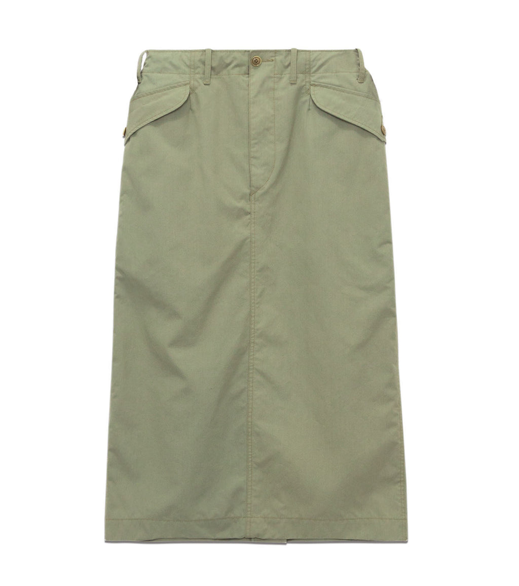 Relaxed Fit Cargo Skirt - LK(Light Khaki)
