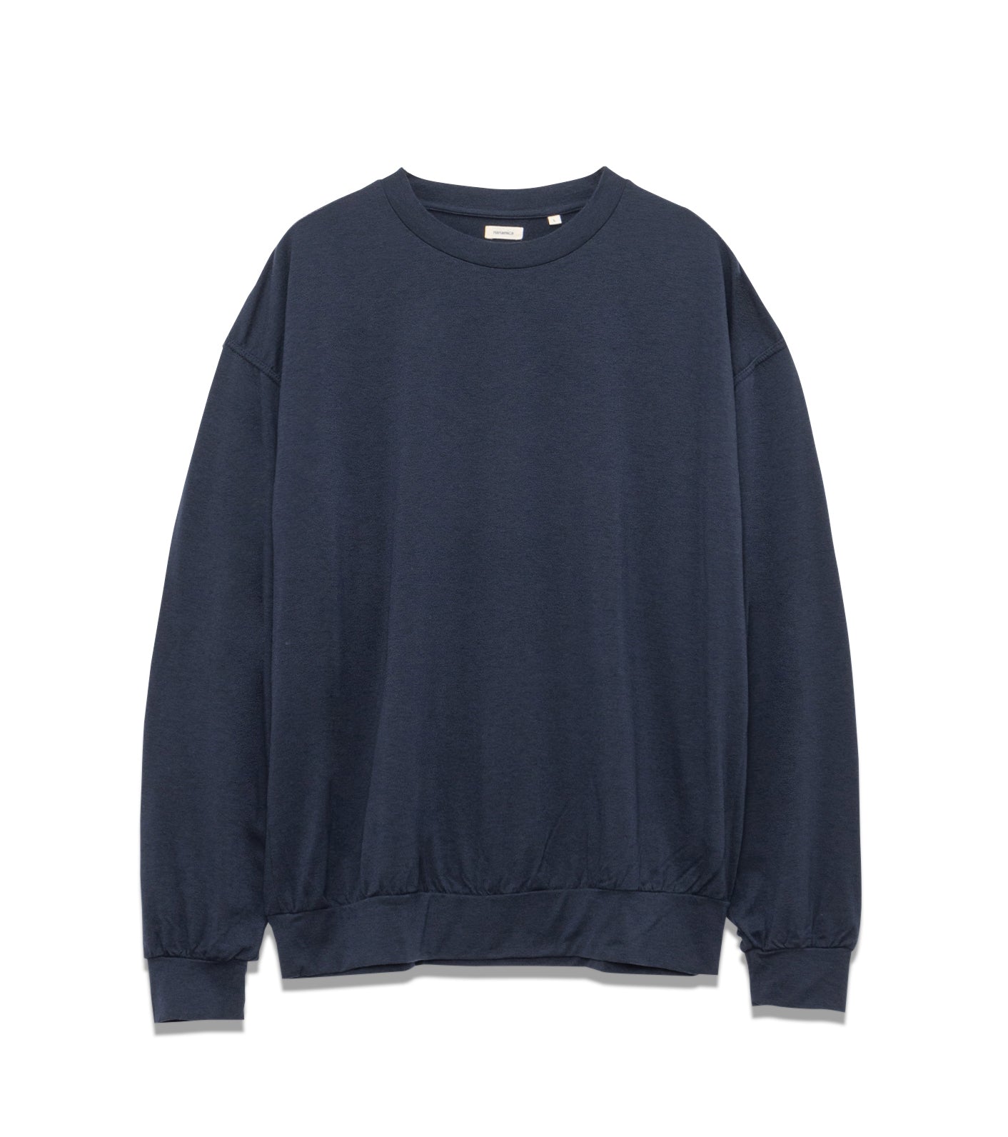 Wool Jersey Crew Neck L/S Tee
