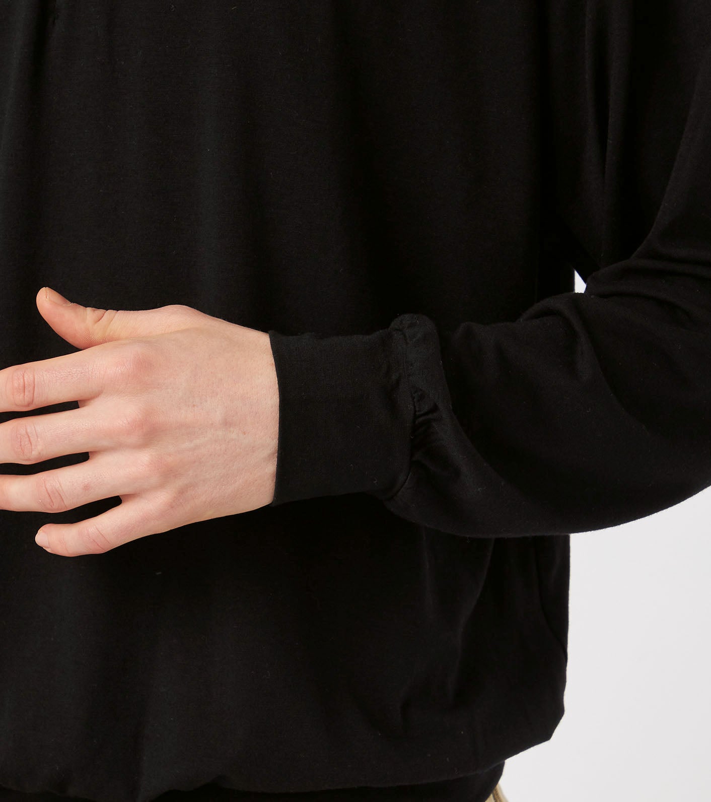 Wool Jersey L/S Polo
