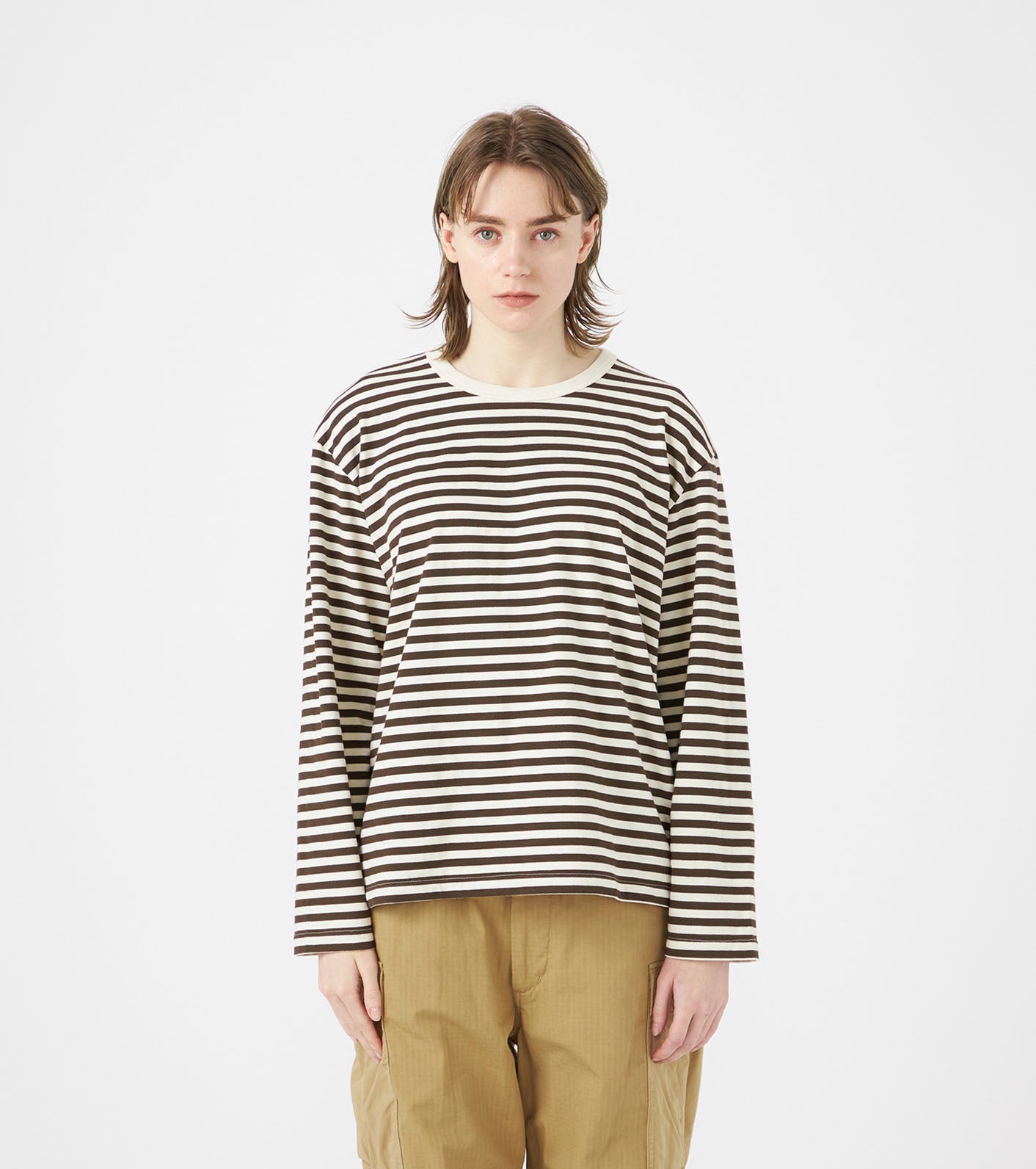 COOLMAX Stripe Jersey L/S Tee