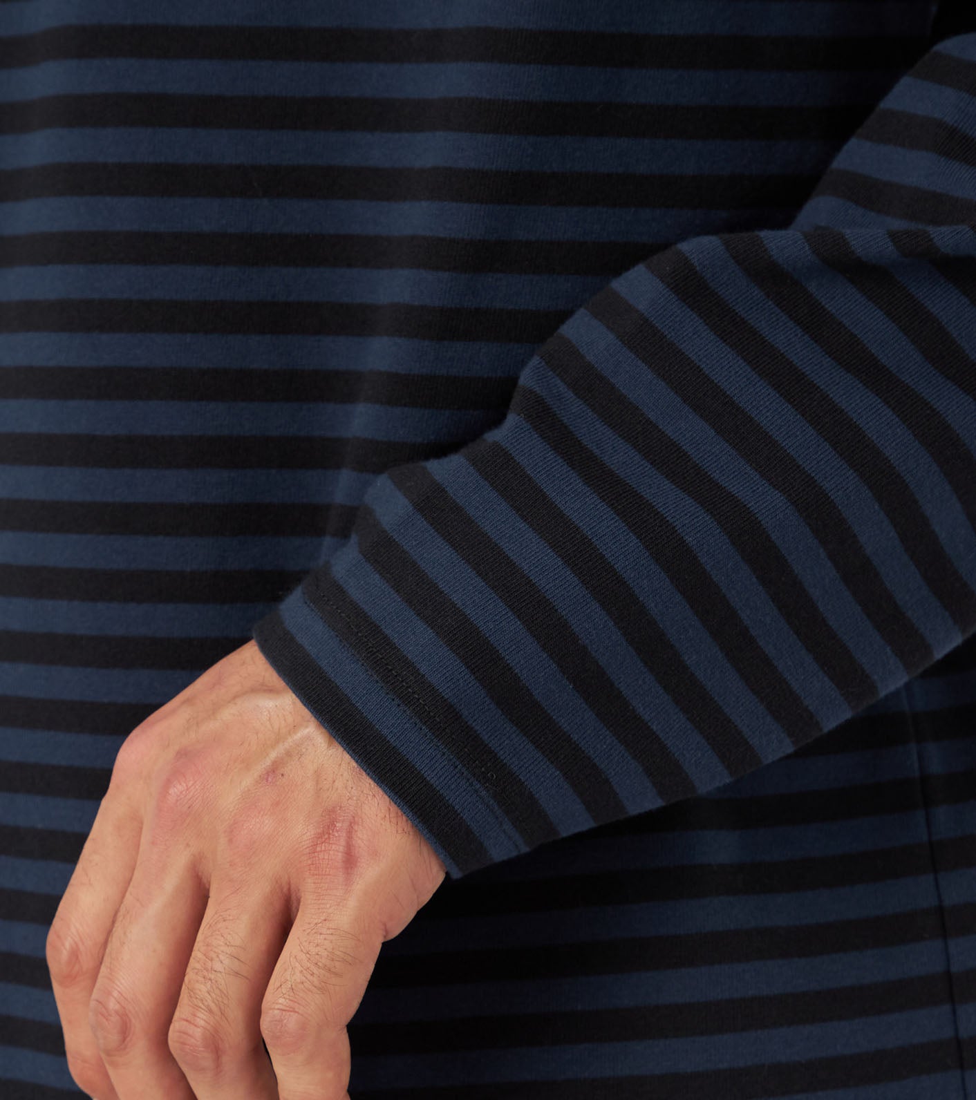 COOLMAX Stripe Jersey L/S Tee