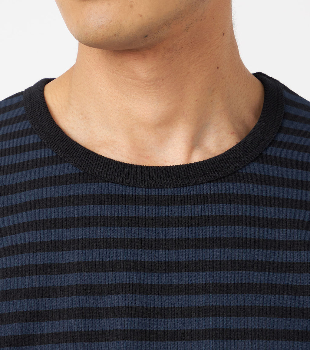 COOLMAX Stripe Jersey L/S Tee