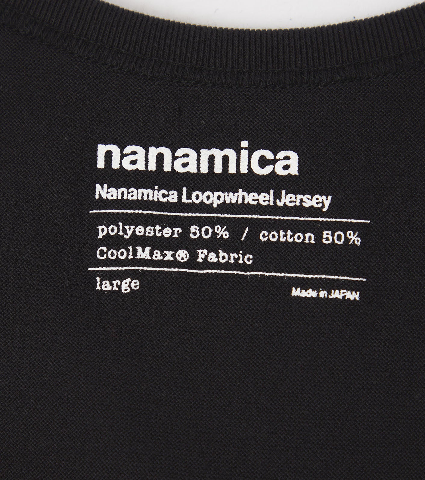 nanamica Loopwheel COOLMAX Jersey Tank