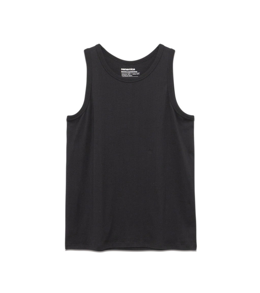 nanamica Loopwheel COOLMAX Jersey Tank - K(Black)