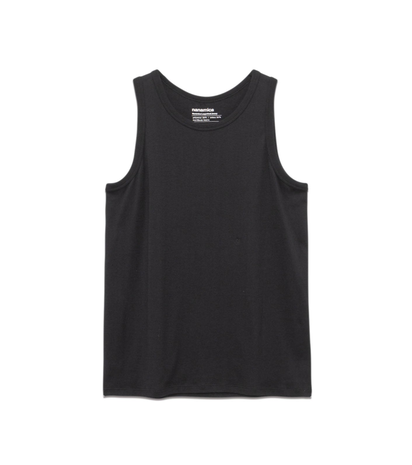 nanamica Loopwheel COOLMAX Jersey Tank - K(Black)