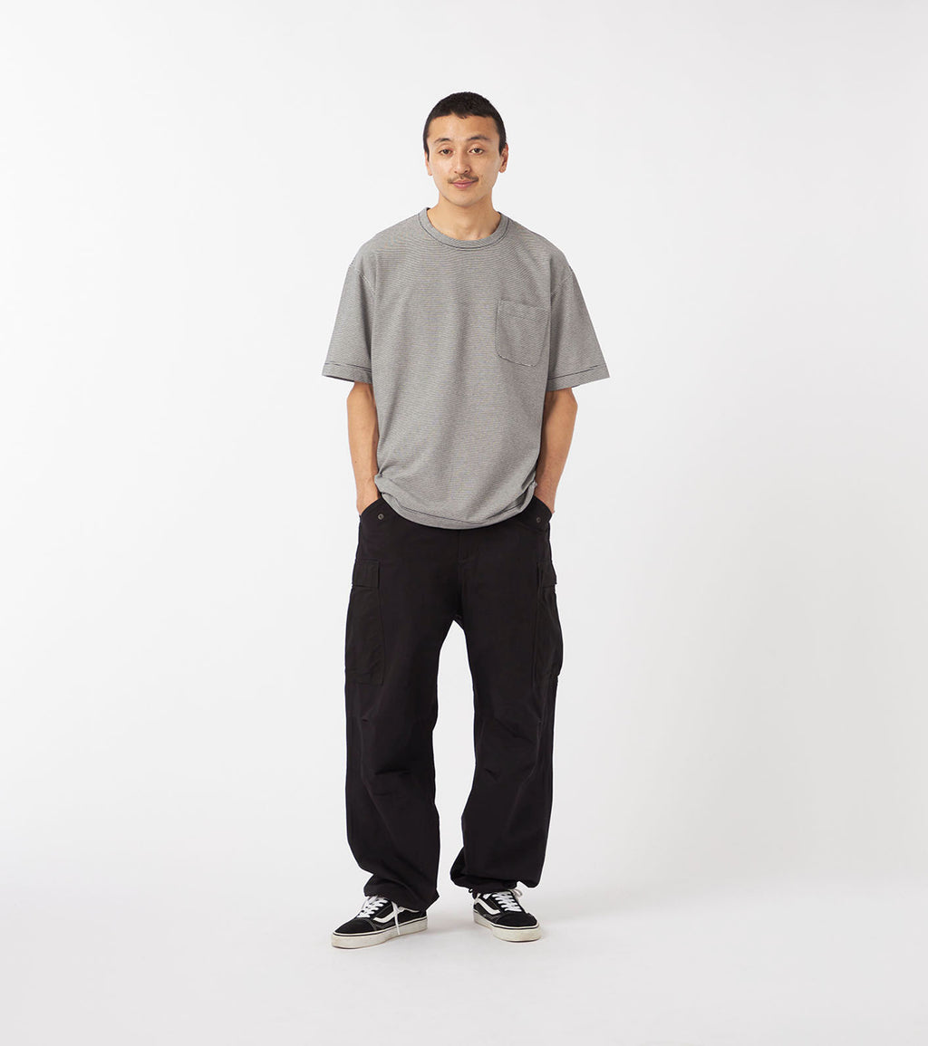 Micro Stripe Pocket Tee