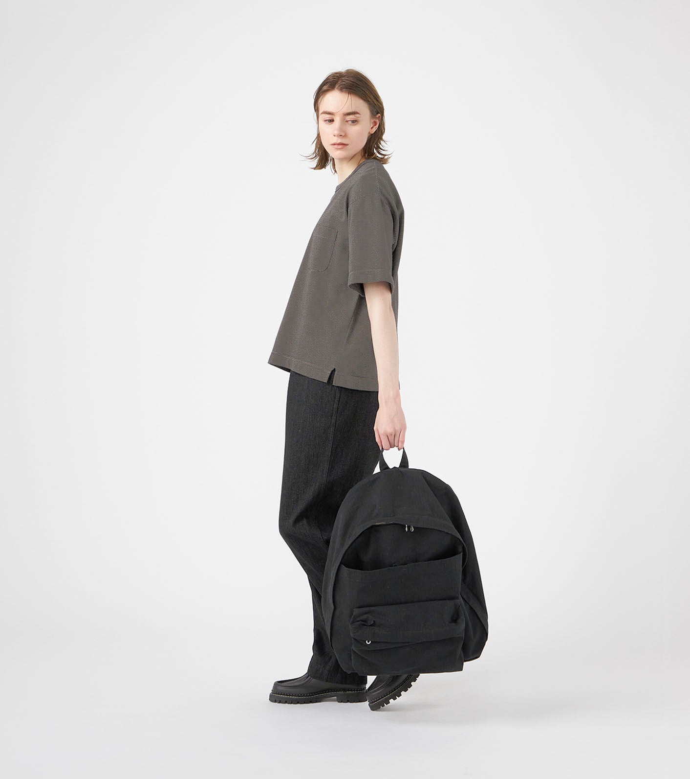 Micro Stripe Pocket Tee