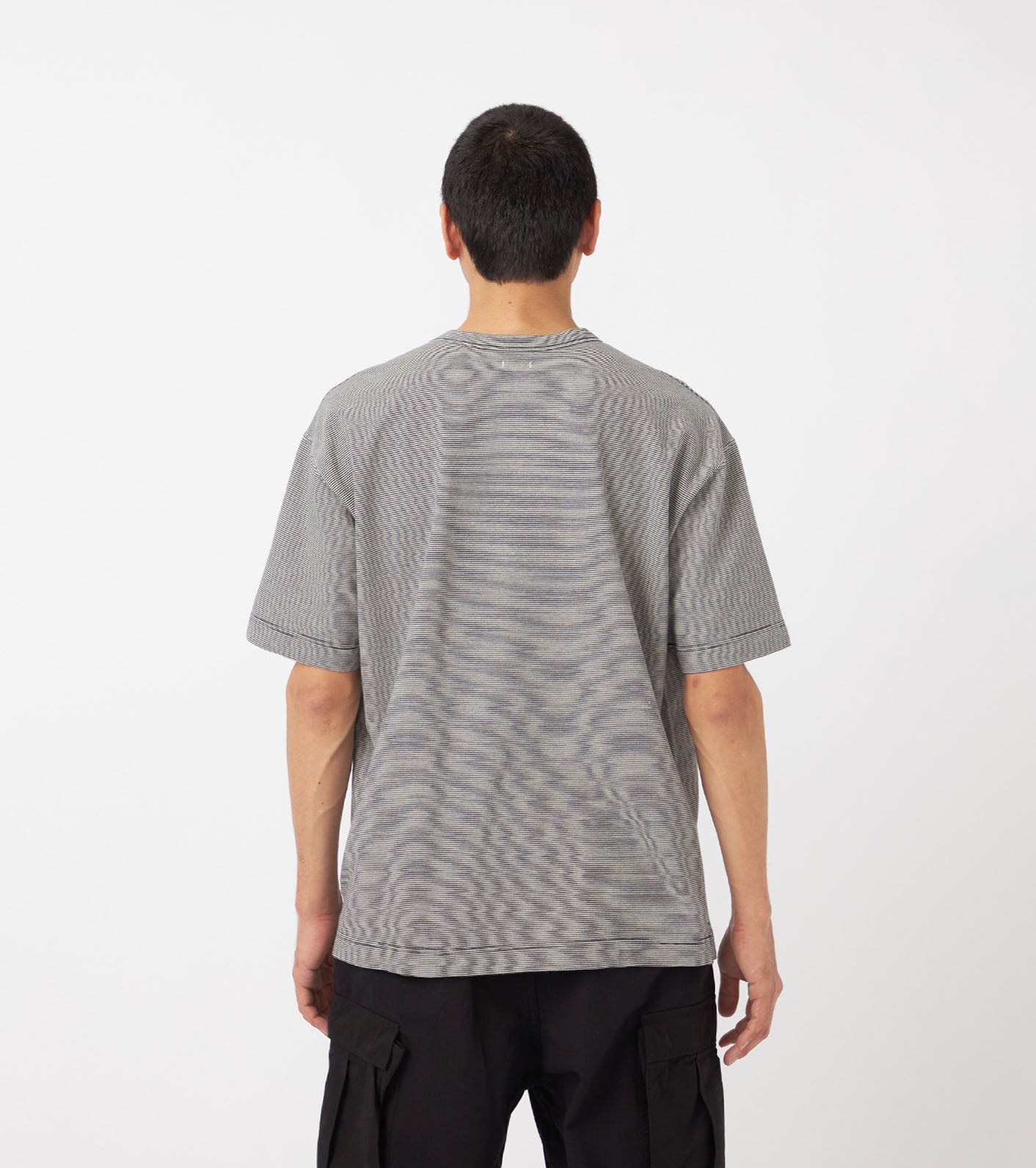 Micro Stripe Pocket Tee