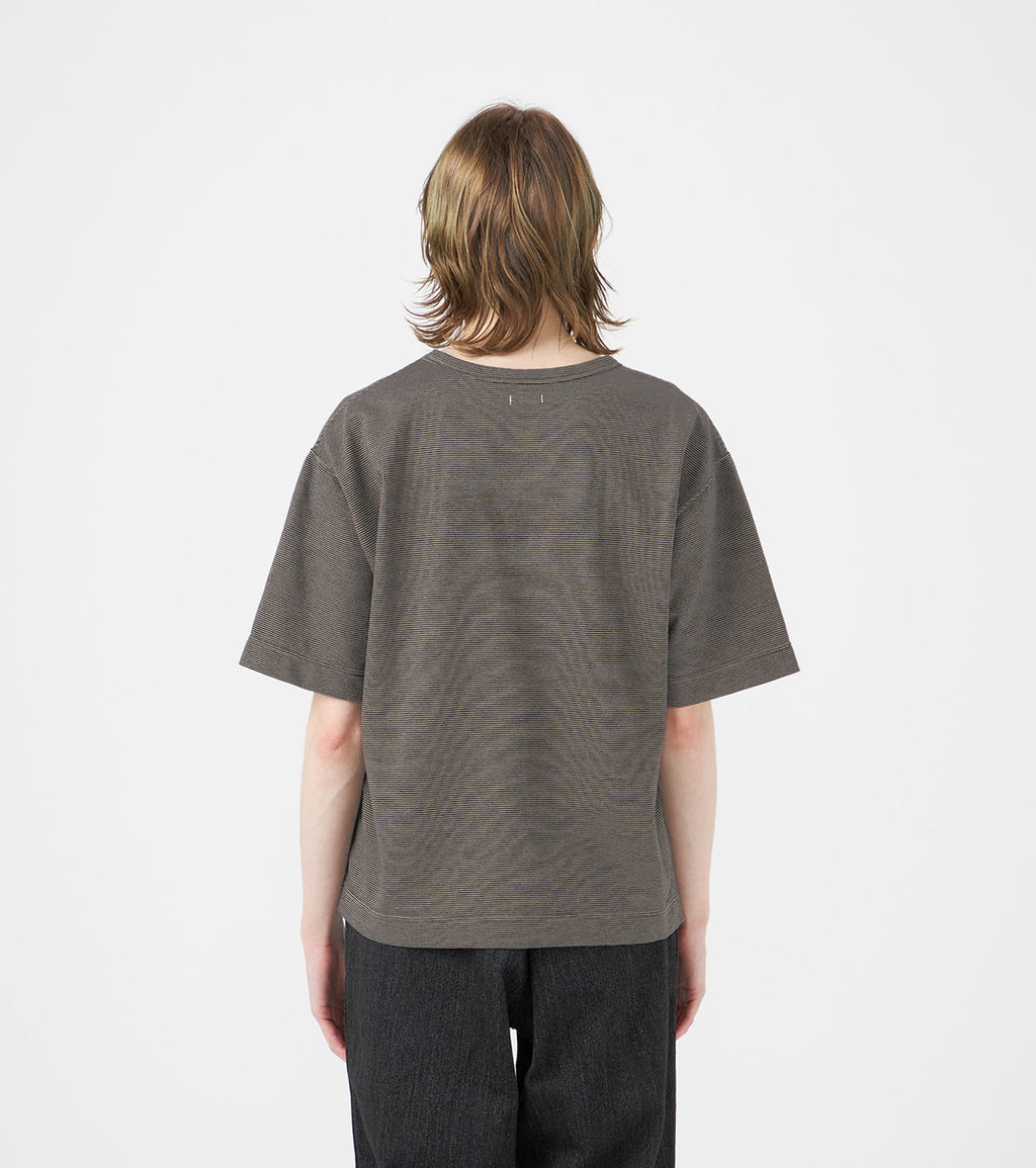 Micro Stripe Pocket Tee
