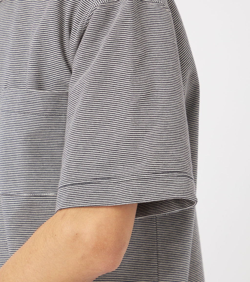 Micro Stripe Pocket Tee
