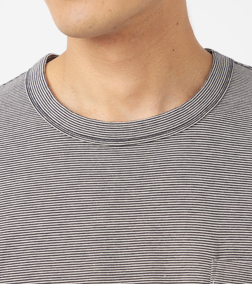 Micro Stripe Pocket Tee
