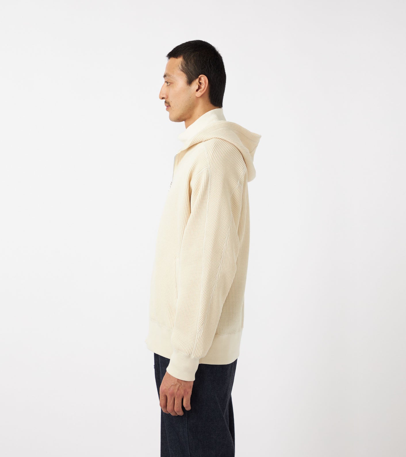 Zip-Up Thermal Hoodie