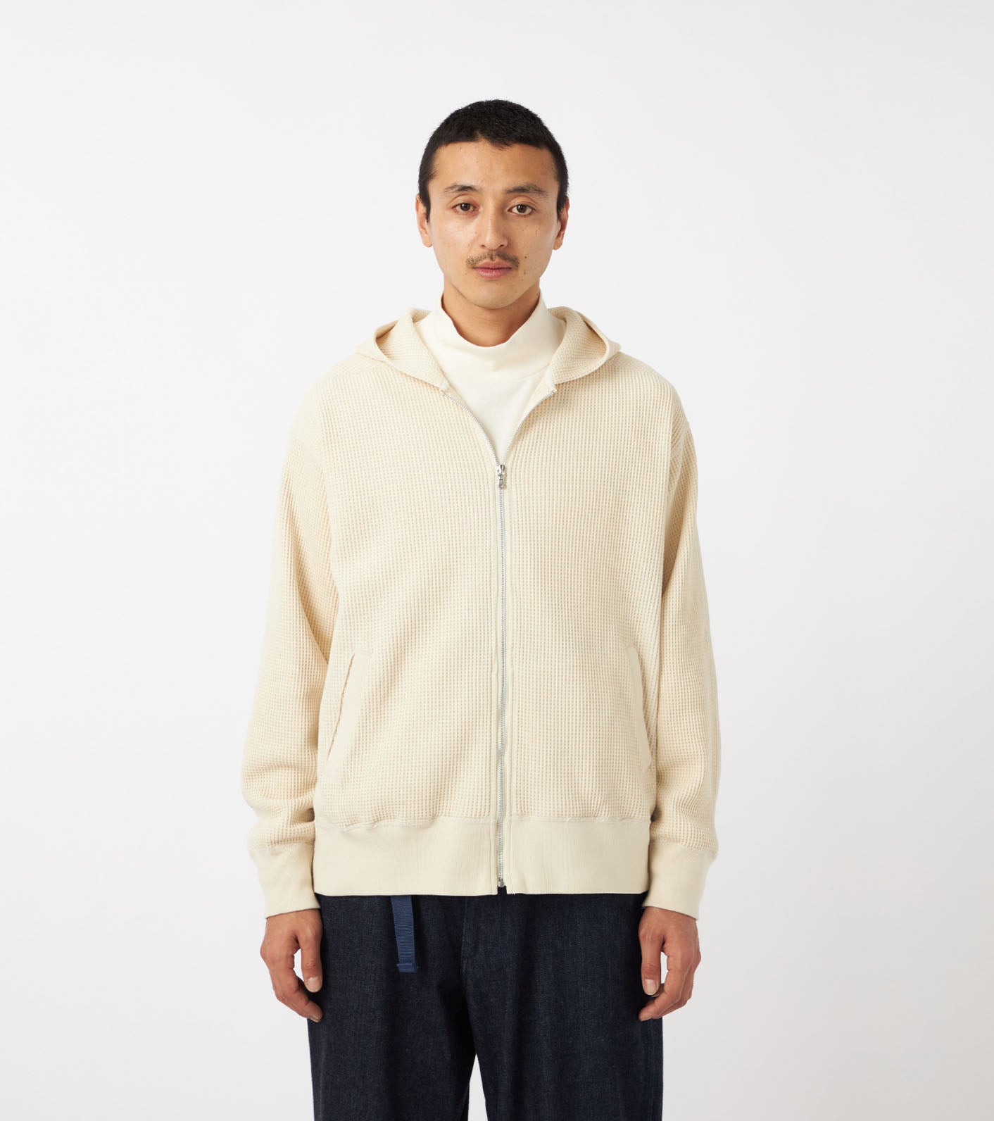Zip-Up Thermal Hoodie