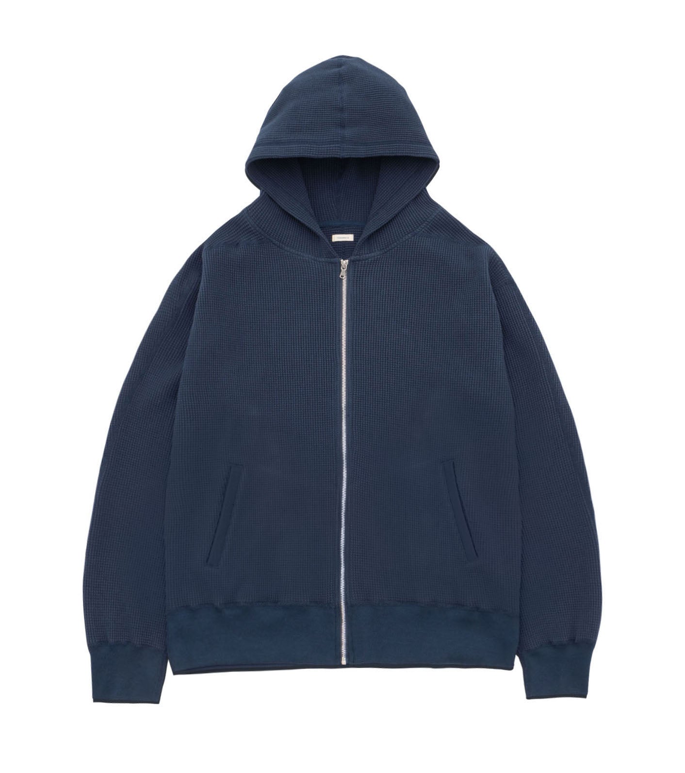Zip-Up Thermal Hoodie - N(Navy)