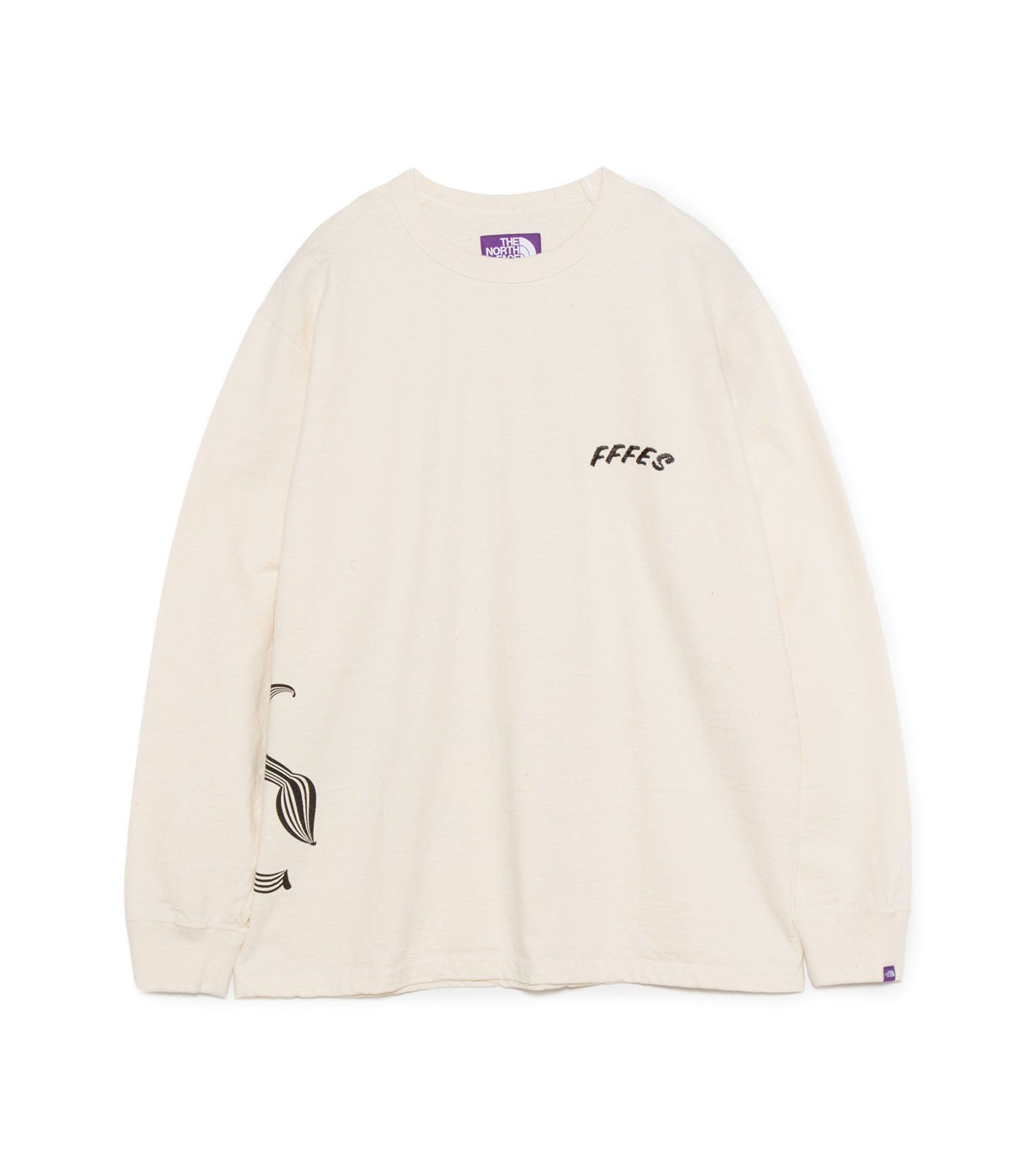 FFFES Graphic Long Sleeve Tee - NA(Natural)