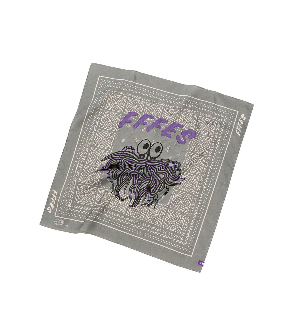 FFFES Graphic Bandana - AH(Asphalt Gray)