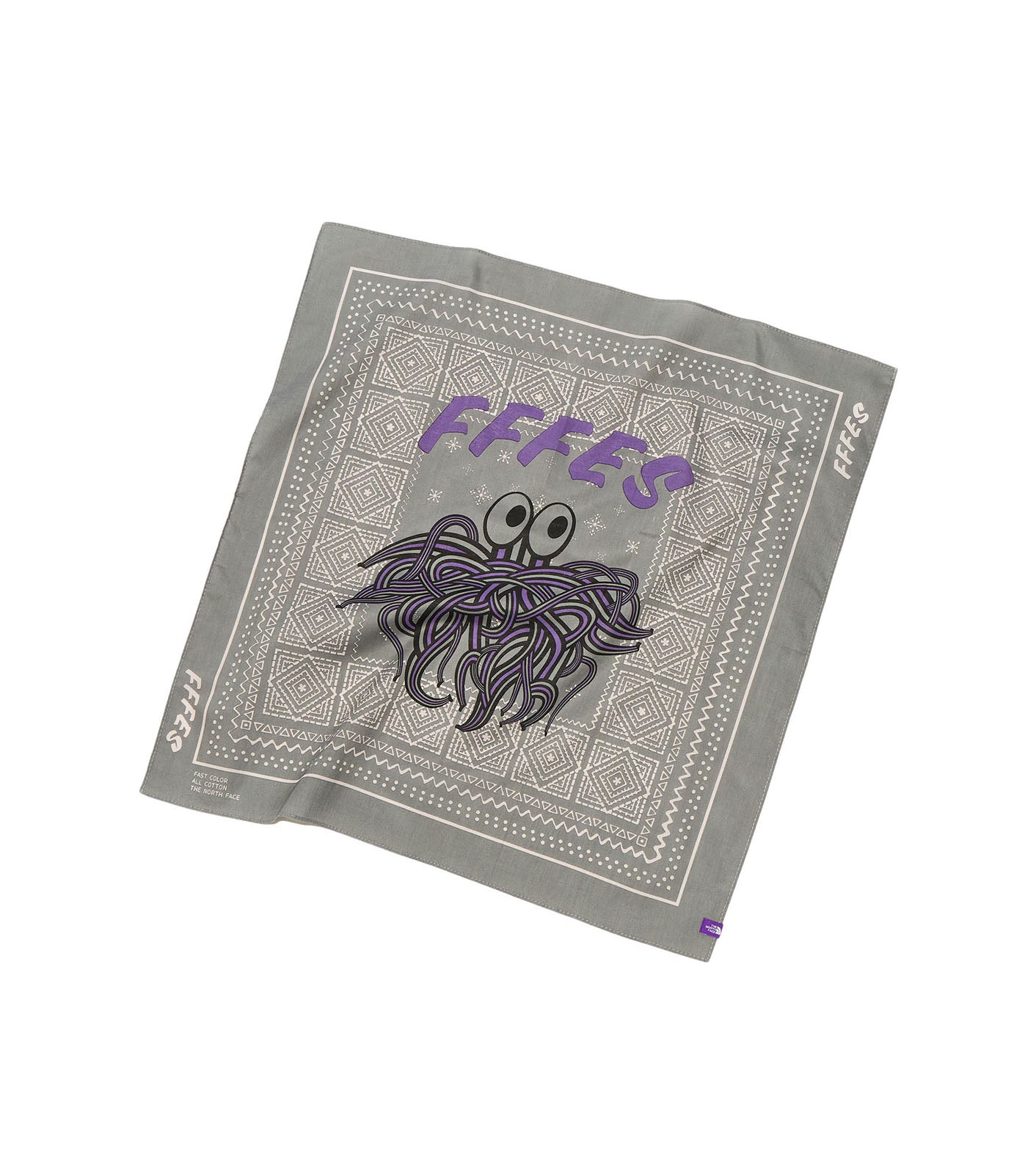 FFFES Graphic Bandana - AH(Asphalt Gray)
