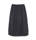 Garment Dyed Nylon Over Skirt - K(Black)