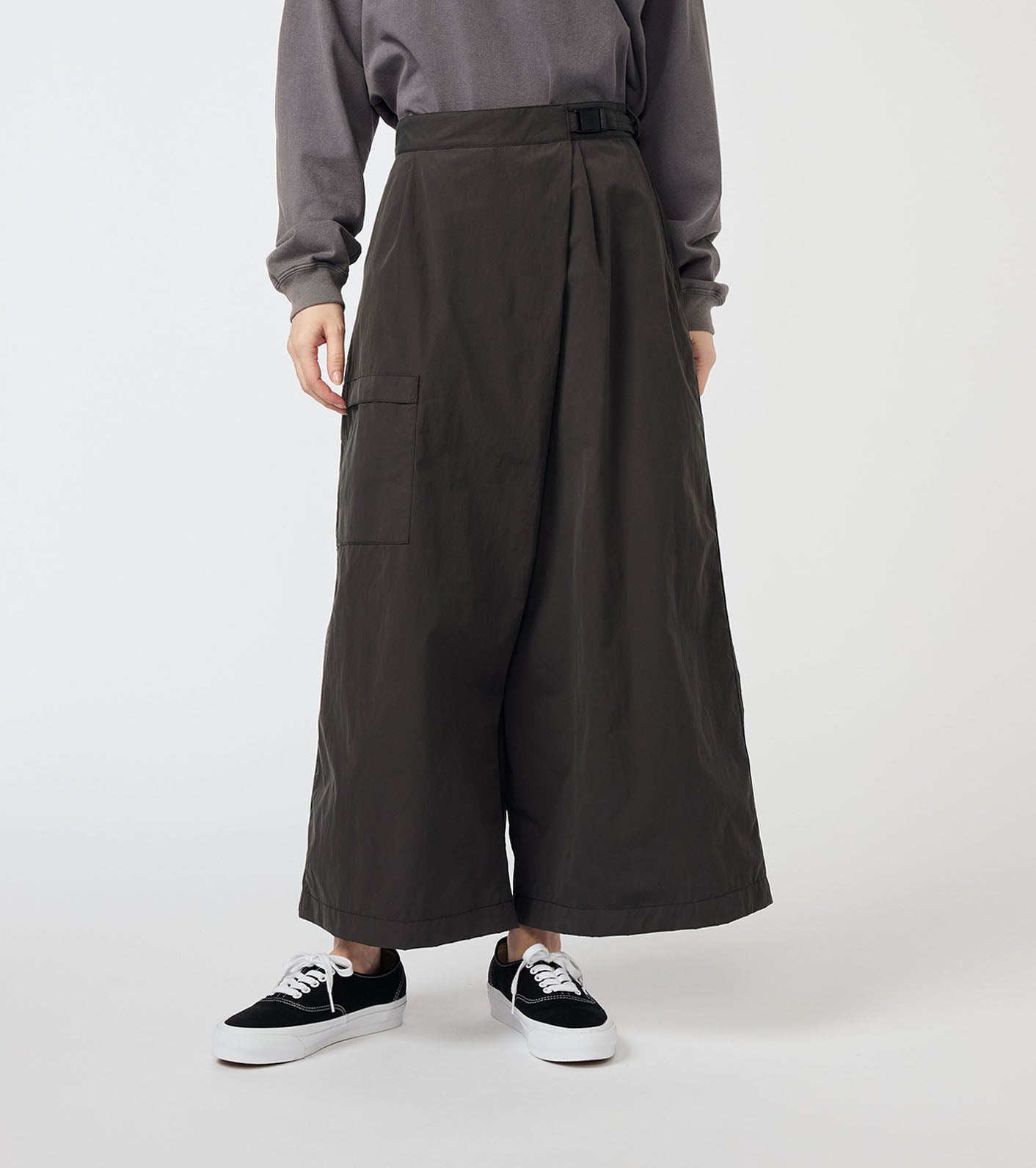 Brushed Weather Field Wrap Culotte