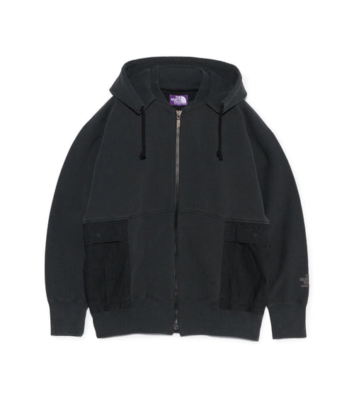 11oz Zip Up Hoodie - K(Black)