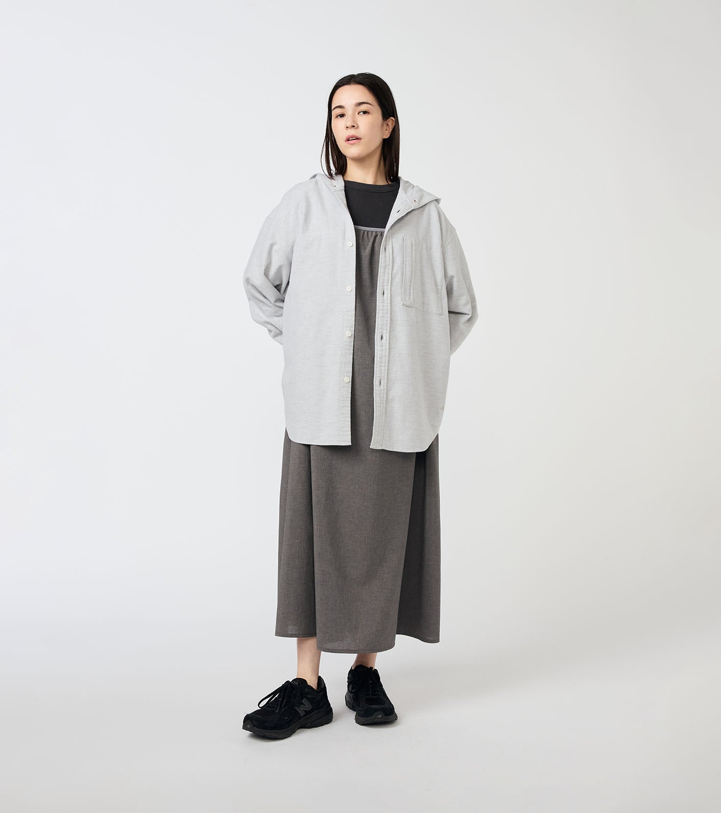 Flannel Mountain Hooded Shirt