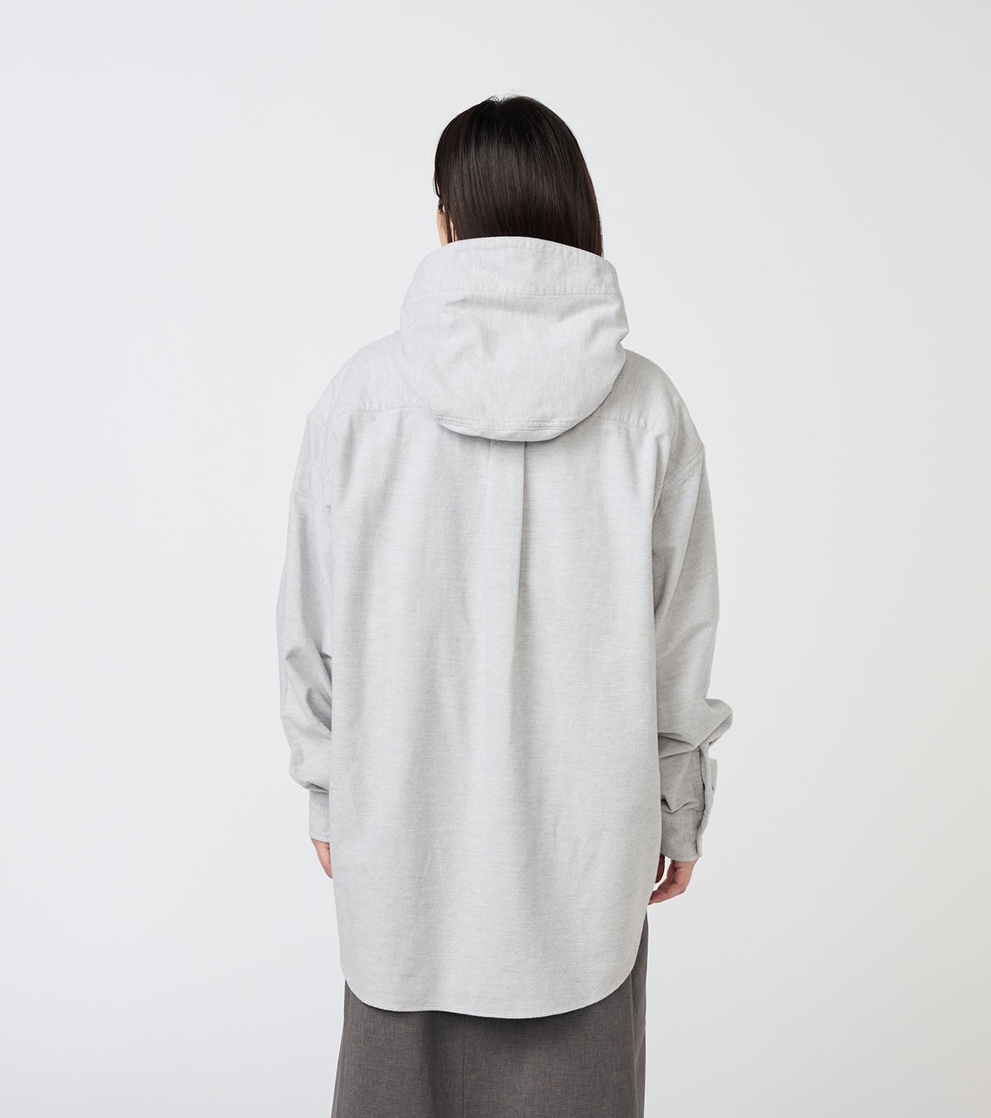 Flannel Mountain Hooded Shirt