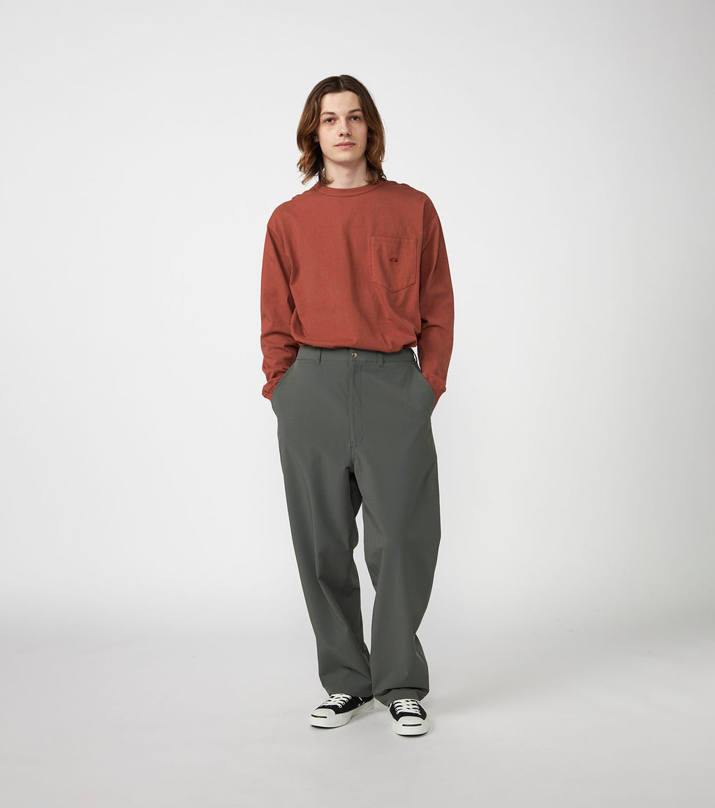 Stretch Twill Wide Tapered Field Pants